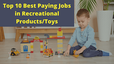 Top 10 Best Paying Jobs in Recreational ProductsToys